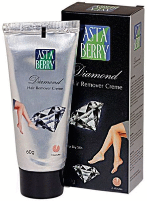 ASTABERRY Hair Remover Creme Cream (60 g, Set of 2)