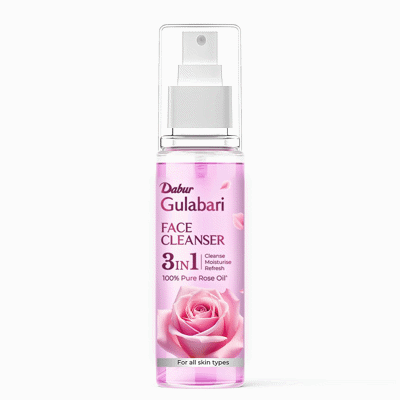 Dabur Gulabari Rose water Face Cleanser 100 ml Spray Face Wash (100 ml)