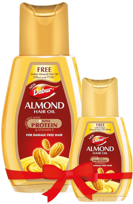 Dabur Almond Oil Hair Oil (485 ml)