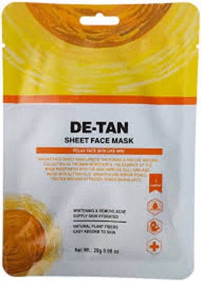 DE-TAN SHEET MASK