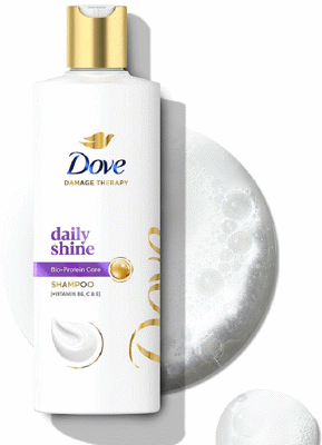 DOVE Daily Shine Shampoo (340 ml)