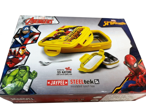JAYPEE STEELTEK MARVEL AVENGERS LUNCH BOX