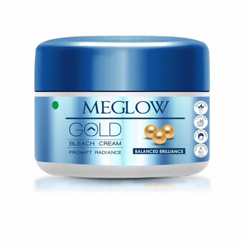 Meglow Gold Bleach Cream (50g)