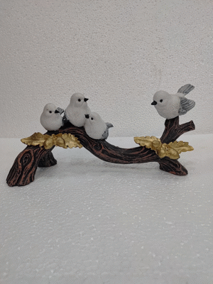  SHREE JEE COLLECTION Resin Bird Sculpture