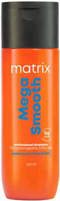MATRIX Mega Smooth Shampoo for Frizzy Hair, Defy Frizz for 4 Days...more