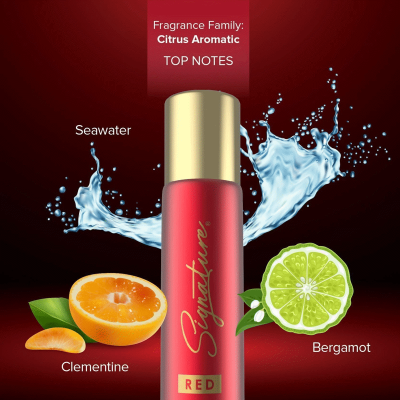 Signature Red Long Lasting Fragrance Skin Friendly (70ML 