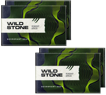 Wild Stone Forest Spice Soap Combo (125 g 